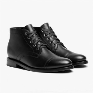 Men's Thursday Boots Cadet Chukka Boots Black | UAE357042