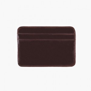 Men's Thursday Boots Card Holder Wallets Brown | UAE357226