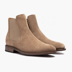 Men's Thursday Boots Cavalier Chelsea Boots Brown | UAE357014