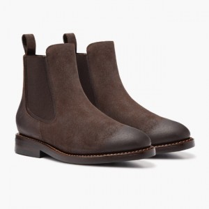 Men's Thursday Boots Duke Chelsea Boots Brown | UAE357011