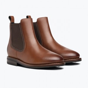 Men's Thursday Boots Duke Chelsea Boots Brown | UAE357013