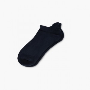 Men's Thursday Boots Eco-Friendly Ankle Socks Navy | UAE357273