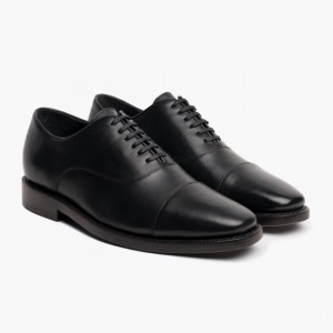 Men's Thursday Boots Executive Dress Shoes Black | UAE357186