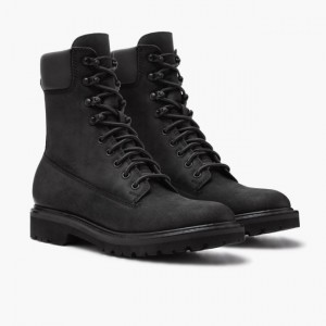 Men's Thursday Boots Explorer Lace-Up Boots Black | UAE357080