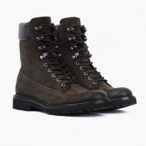 Men's Thursday Boots Explorer New Arrivals Olive | UAE357124