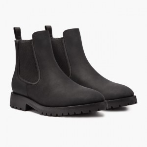 Men's Thursday Boots Legend Chelsea Boots Black | UAE357003