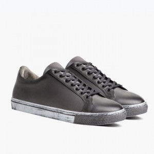 Men's Thursday Boots Premier Low Top Sneakers Grey | UAE357217