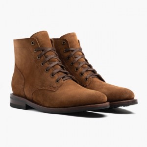 Men's Thursday Boots President Lace-Up Boots Brown | UAE357063