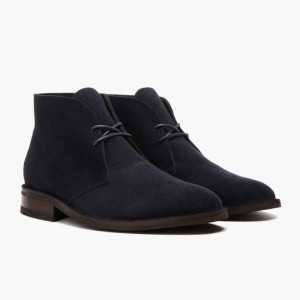 Men's Thursday Boots Scout Chukka Boots Blue | UAE357026