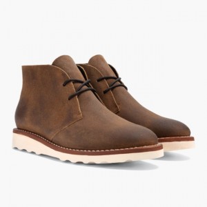 Men's Thursday Boots Scout Chukka Boots Brown | UAE357027