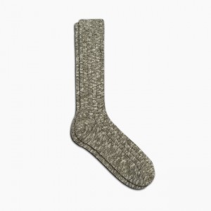 Men's Thursday Boots Sodello Classic Boot Socks Olive | UAE357264