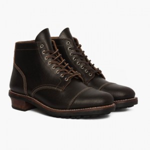 Men's Thursday Boots Vanguard Lace-Up Boots Brown | UAE357048