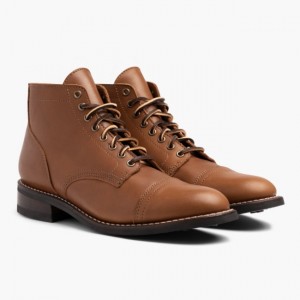 Men's Thursday Boots Vanguard Lace-Up Boots Brown | UAE357049