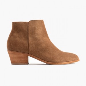 Women's Thursday Boots Downtown Booties Brown | UAE356895