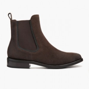 Women's Thursday Boots Duchess Chelsea Boots Brown | UAE356918