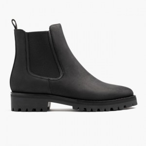 Women's Thursday Boots Legend Chelsea Boots Black | UAE356903