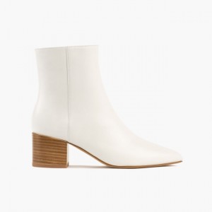 Women's Thursday Boots Luna Booties White | UAE356887