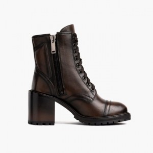 Women's Thursday Boots Rebel New Arrivals Brown | UAE356973