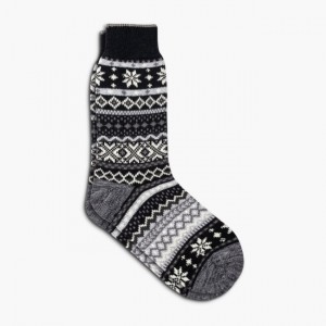 Women's Thursday Boots Sodello Norwegian Socks Black | UAE357282