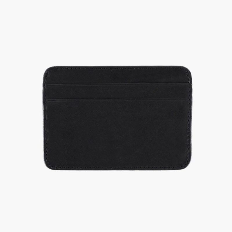 Men\'s Thursday Boots Card Holder Wallets Black | UAE357223