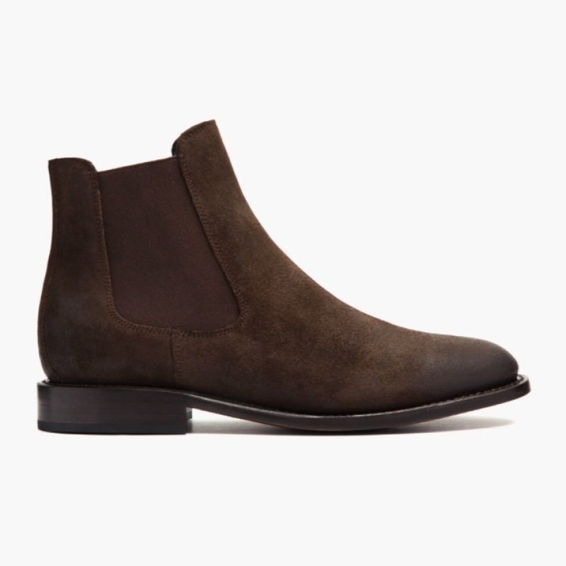 Men's Thursday Boots Cavalier Chelsea Boots Brown | UAE357016