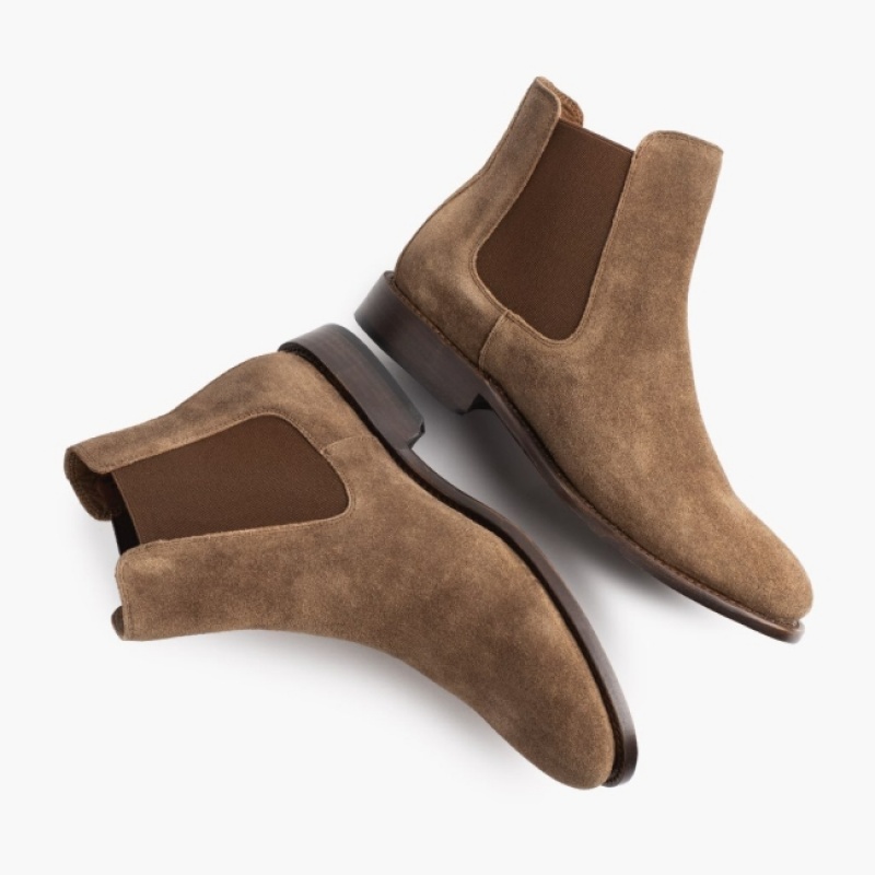 Men's Thursday Boots Cavalier Chelsea Boots Brown | UAE357017