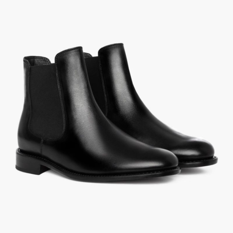 Men\'s Thursday Boots Cavalier Chelsea Boots Black | UAE357018