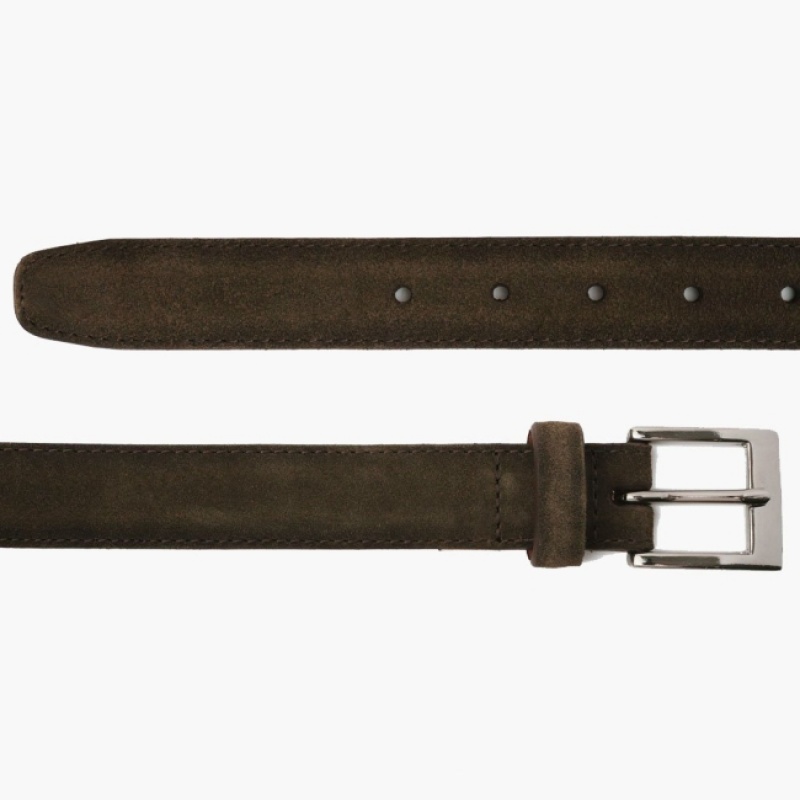 Men's Thursday Boots Classic Belts Olive | UAE356853