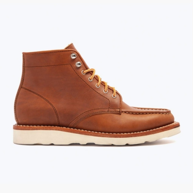 Men's Thursday Boots Diplomat Lace-Up Boots Brown | UAE357085