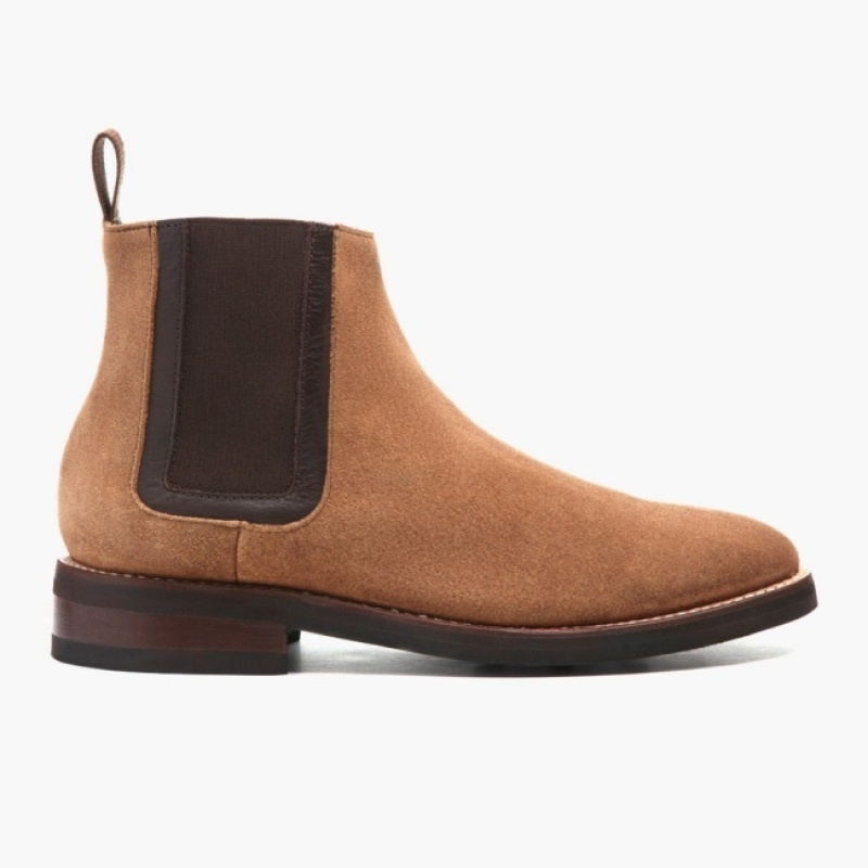 Men's Thursday Boots Duke Chelsea Boots Brown | UAE357009