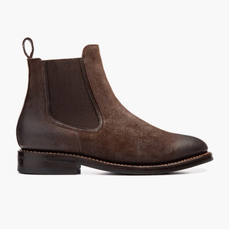 Men's Thursday Boots Duke Chelsea Boots Brown | UAE357011