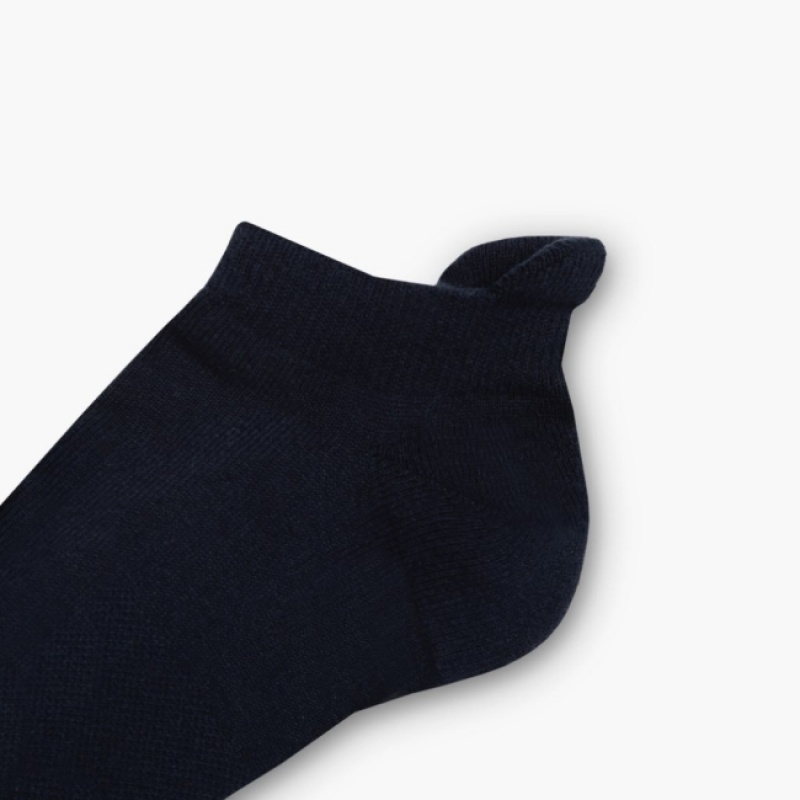 Men's Thursday Boots Eco-Friendly Ankle Socks Navy | UAE357273