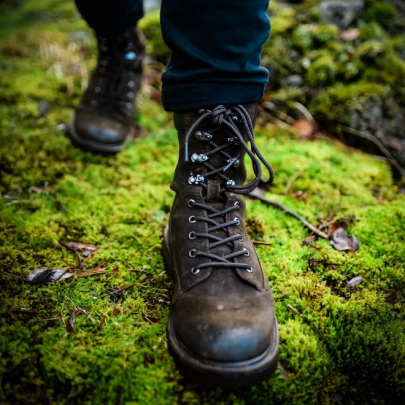 Men's Thursday Boots Explorer Lace-Up Boots Olive | UAE357079