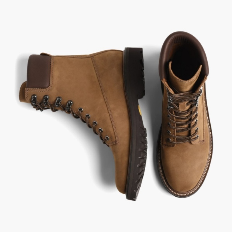 Men's Thursday Boots Explorer Lace-Up Boots Brown | UAE357081