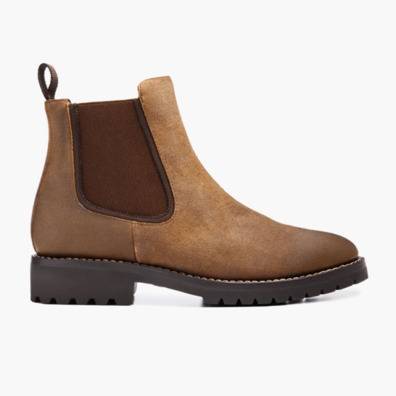 Men's Thursday Boots Legend Chelsea Boots Brown | UAE357002