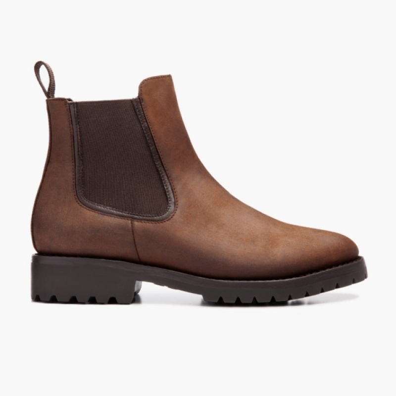 Men's Thursday Boots Legend Chelsea Boots Brown | UAE357005