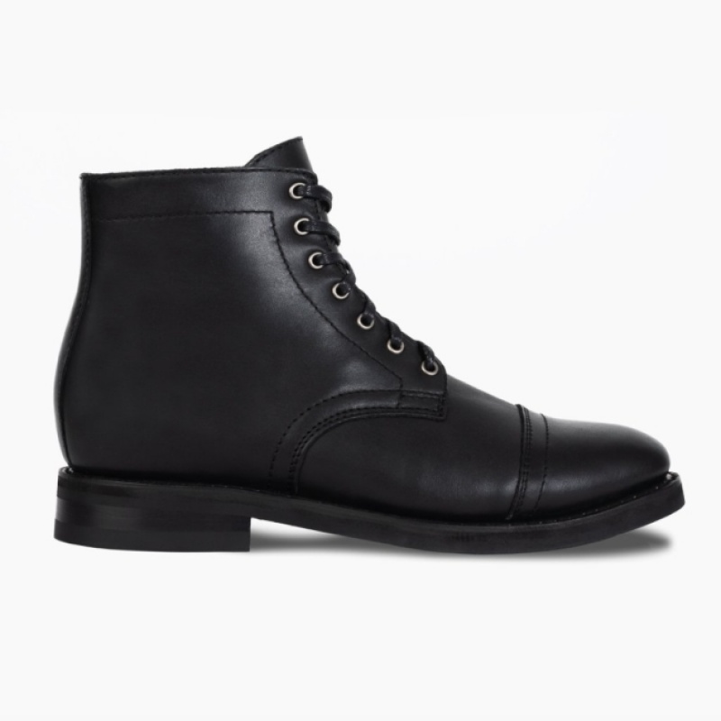 Men's Thursday Boots Major Lace-Up Boots Black | UAE357073