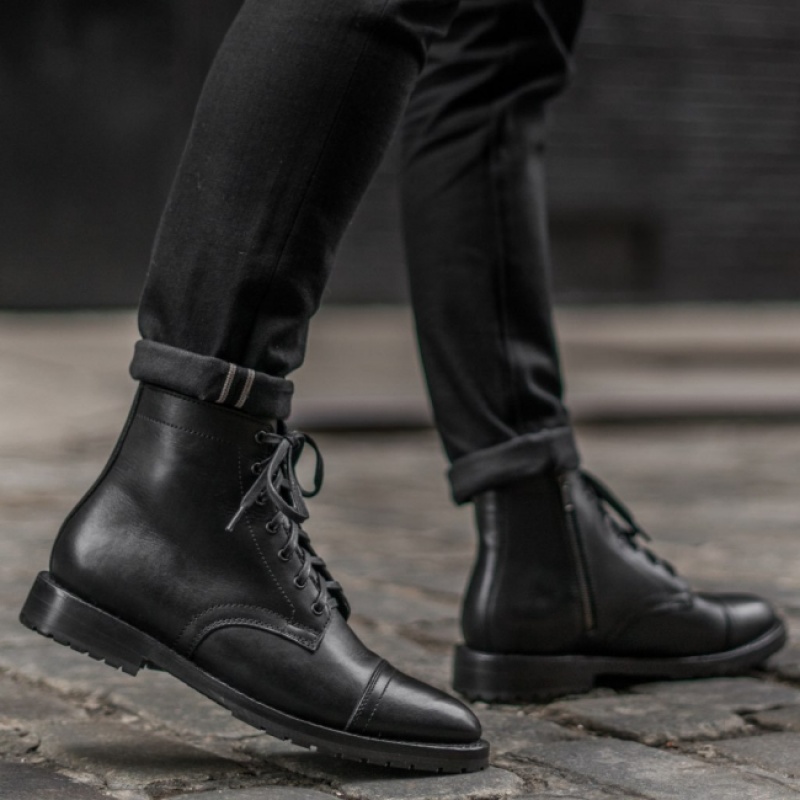 Men's Thursday Boots Major New Arrivals Black | UAE357115