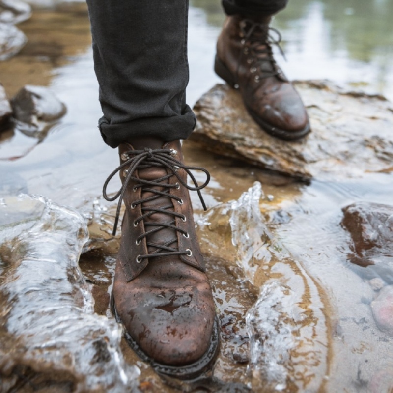 Men's Thursday Boots President Chukka Boots Brown | UAE357033