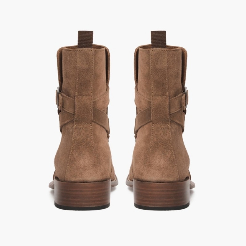 Men's Thursday Boots Rogue Chelsea Boots Brown | UAE356997