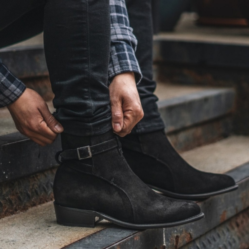 Men's Thursday Boots Rogue Chelsea Boots Black | UAE356998