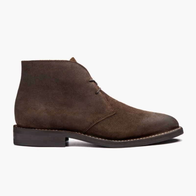 Men's Thursday Boots Scout Chukka Boots Brown | UAE357022