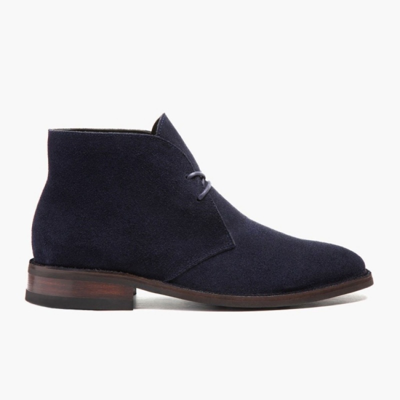 Men's Thursday Boots Scout Chukka Boots Blue | UAE357026