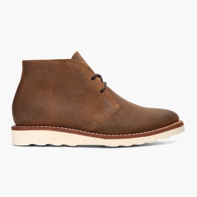 Men's Thursday Boots Scout Chukka Boots Brown | UAE357027