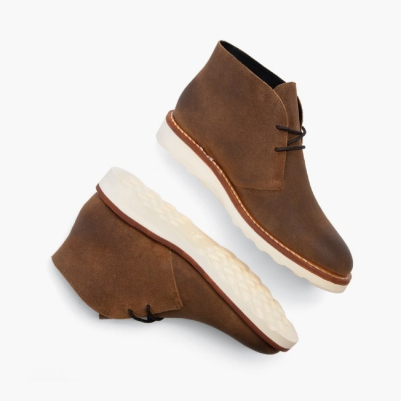 Men's Thursday Boots Scout Chukka Boots Brown | UAE357027