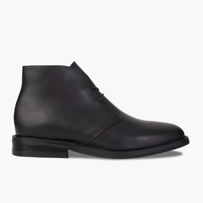 Men's Thursday Boots Scout Chukka Boots Black | UAE357030