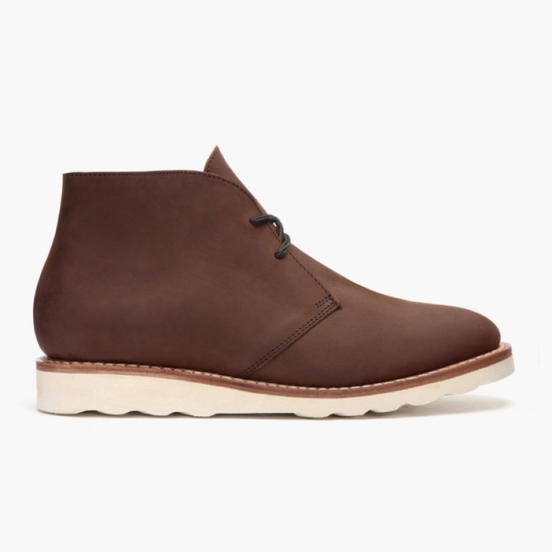 Men's Thursday Boots Scout Chukka Boots Brown | UAE357032