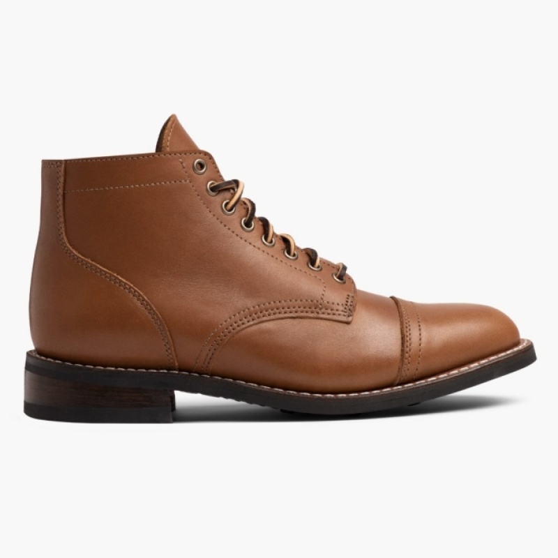 Men's Thursday Boots Vanguard Lace-Up Boots Brown | UAE357049