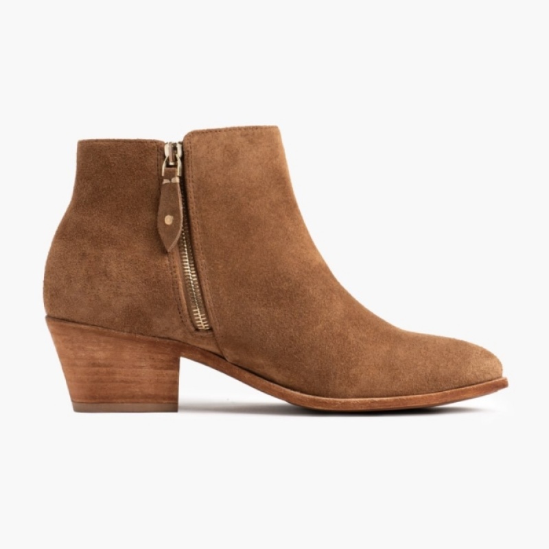 Women's Thursday Boots Downtown Booties Brown | UAE356895