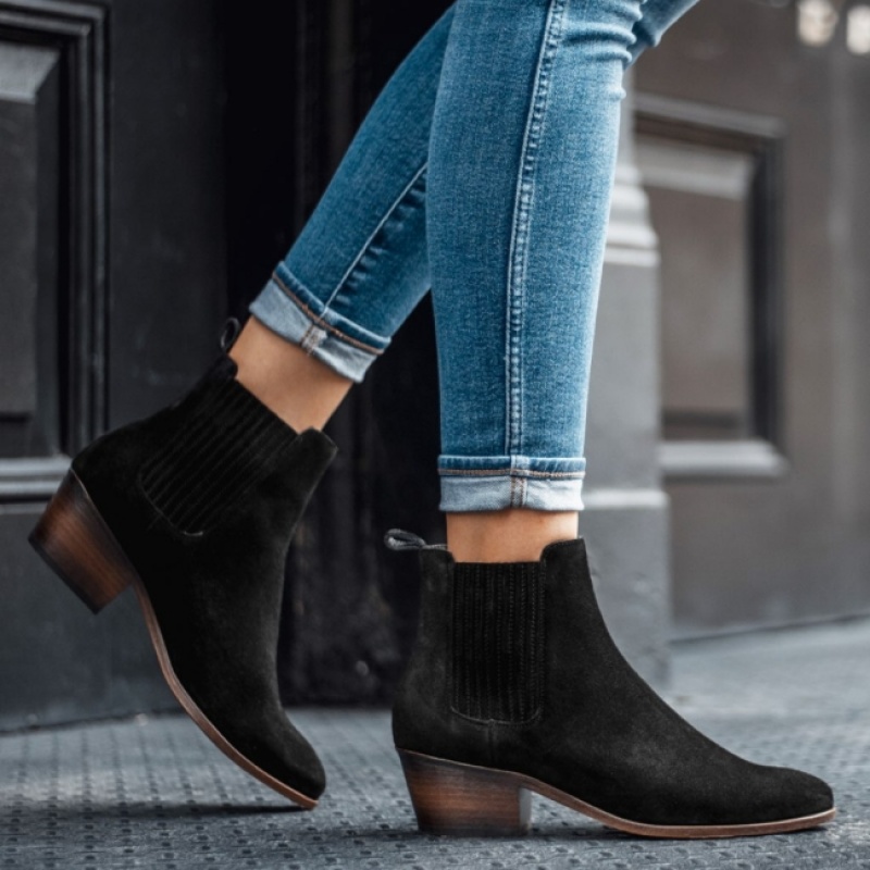 Women's Thursday Boots Dreamer Booties Black | UAE356891